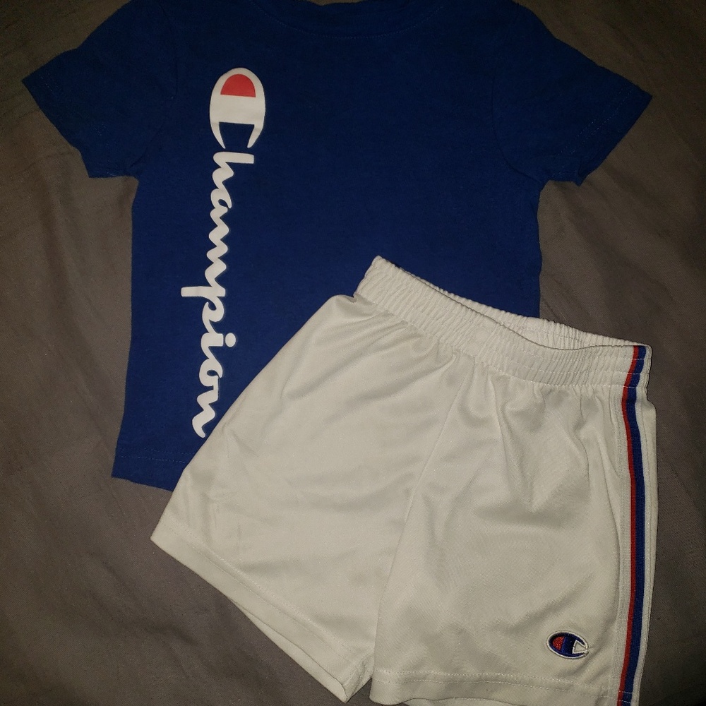 Boys champion short set